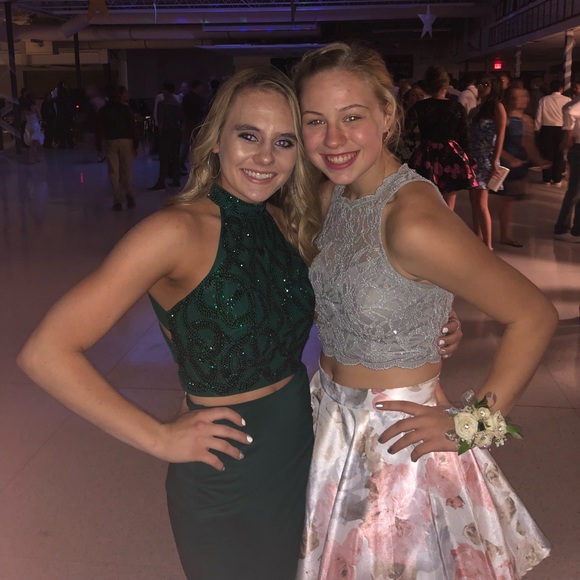 Size 0 Alyce forest green homecoming dress - Picture 1 of 5